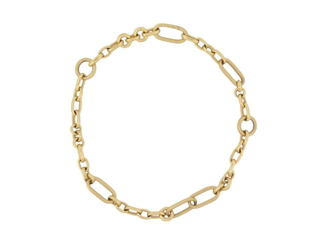 Collier collier pomellato chaine gros maillons et maille or jaune 18k 106g 58 Facettes 265355