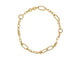 Collier collier pomellato chaine gros maillons et maille or jaune 18k 106g 58 Facettes 265355