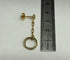 Boucles d'oreilles Boucles d'oreilles 2 ors pendantes 58 Facettes LP262/5