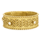Bracelet Bracelet ruban en or jaune et diamants 58 Facettes PRG1854