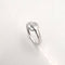 56 Bague en or blanc et diamants 58 Facettes