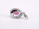 Pendentif Pendentif en or blanc serti de diamants et de rubis 58 Facettes 2017