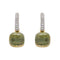 Boucles d'oreilles Pomellato Boucles d'oreilles Nudo Or blanc, Or rose Prasiolite, Diamant 58 Facettes 4174315RV