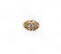 Bague 49 Bague ancienne ajourée or jaune diamants 58 Facettes