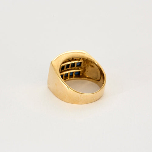 Bague 54 Bague Saphirs et Diamants 58 Facettes LP1290/13