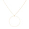 Collier Ginette NY Collier Circle on Chaine Or rose 58 Facettes 2322871CN