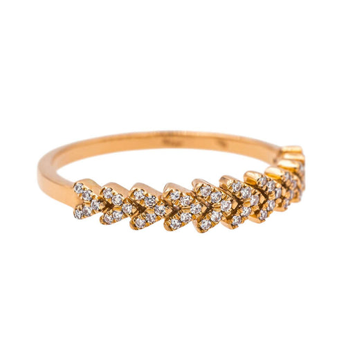 Bague 54 Bague Or blanc Diamant 58 Facettes 4098644RV