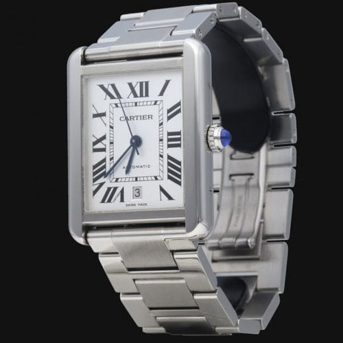 Montre Cartier Montre Tank Solo Xl 58 Facettes MT44394