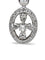 Pendentif Pendentif or blanc et diamants 58 Facettes 870