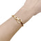 Bracelet Bracelet Cartier, "Agrafe", or jaune, diamants. 58 Facettes 34891