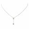 Collier Messika Collier My twin  Or blanc Diamant 58 Facettes 4600456RV