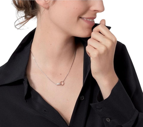 Collier Collier Cartier LOVE or gris et diamants 58 Facettes