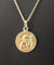 Médaille Ange avec chaîne, Or Jaune