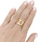 Bague 53 Bague Cartier, "C de Cartier", or jaune, diamants. 58 Facettes 34980