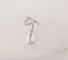 Bague Coeur Diamants Or Blanc 18 K