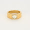 Bague 53 BAGUE STYLE CHEVALIERE DIAMANT 58 Facettes 31200031