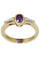 Bague 53 BAGUE MODERNE DIAMANTS ET RUBIS 58 Facettes 086081