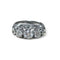 Bague 56 Bague jarretière diamants or et platine 1930 58 Facettes 334