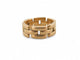 Bague 53 bague CARTIER panthere maillons t53 en or jaune 18k 9.8 gr  link 58 Facettes 270225
