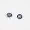 Boucles d'oreilles BOUCLES D'OREILLES SAPHIR ET DIAMANTS STYLE ART DÉCO ÉPOQUE 1940 58 Facettes Q22A - 587