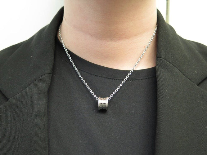 Collier collier BULGARI b.zero 1 358347 en or blanc 18k 16.3gr 58 Facettes 266235