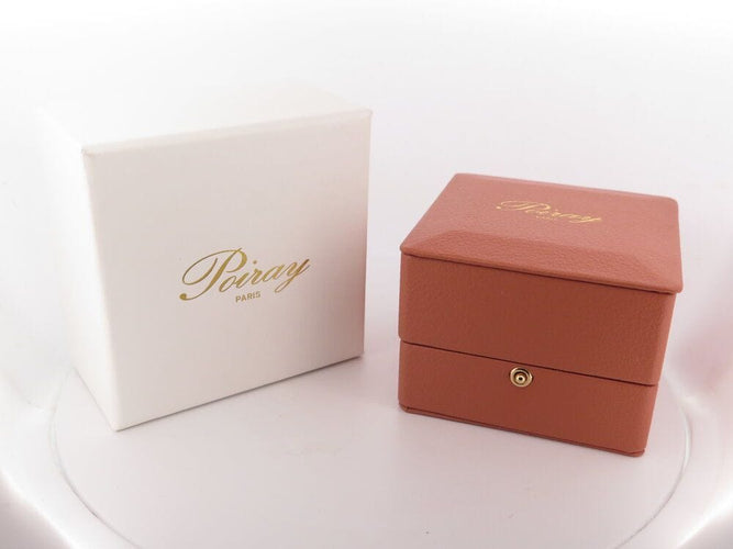 Collier pendentif POIRAY coeur entrelace mm collier en or rose 18k 58 Facettes 266781