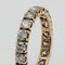 Bague 52 Alliance diamants or jaune 58 Facettes 21-066-52