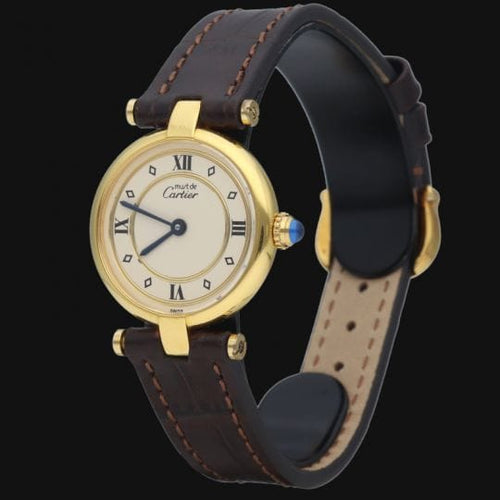 Montre Cartier Montre Must De Cartier Vermeil 58 Facettes MT41201