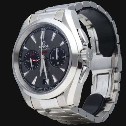 Montre Montre Omega Seamaster Aqua Terra GMT Chronographe 58 Facettes MT41775