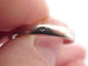 49 bague solitaire diamant 0.76ct t49 or blanc 18k 6.9 gr + anneau 58 Facettes 265666