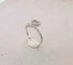 Bague 53 Bague Cœur en Or blanc & Diamants 58 Facettes AB 1067