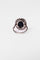 Bague 54 Bague Pompadour  en platine, saphir et diamants 58 Facettes