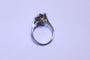 Bague 55 Bague or blanc Diamants 58 Facettes