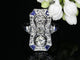 Bague 55 Héritage de demain : une bague de fiançailles en diamant Art déco des années 1920 58 Facettes 16342-0163