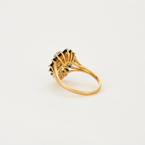 Bague 55 Bague à motif floral 58 Facettes 240247