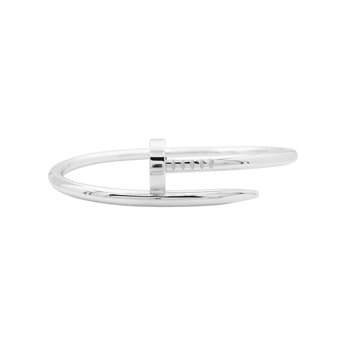 Bracelet Bracelet Cartier, "Juste un Clou", or blanc. 58 Facettes 34776