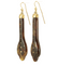 Boucles d'oreilles Boucles d'oreilles anciennes en or piqué écaille de tortue 58 Facettes 7412