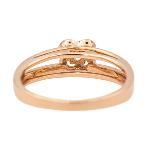 Bague 54 Mauboussin Bague Chance of love Or rose Diamant 58 Facettes 4098657RV