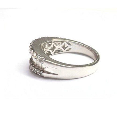 Bague SORTIJA MODERNA EPOCA CONTEMPORÁNEA SIGLO XX de ORO con DIAMANTES 58 Facettes Q210B