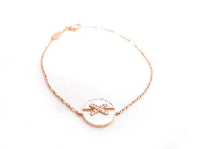 Bracelet bracelet CHAUMET jeux de liens harmony 084231 diamants or rose 18k 58 Facettes 266355