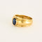 Bague Bague Or Jaune Saphir 58 Facettes LP1077/14