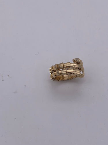 Bague BVLGARI - Bague Serpent Vipère Or 58 Facettes