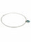 STERN. Collier or blanc 18K, aigue-marine et diamants