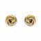 Boucles d'oreilles Cartier Boucles d'oreilles Puces Trinity Or jaune, Or blanc, Or rose 58 Facettes 4343882CN