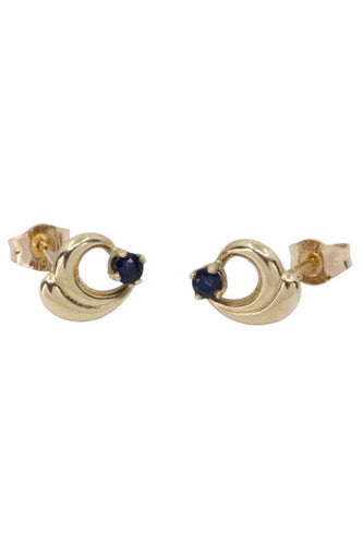 Boucles d'oreilles Boucles d'oreilles spinelles bleus 58 Facettes 088411