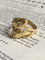 Bague 51 Bague ancienne en or jaune 18K représentant deux serpents 58 Facettes