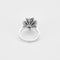 Bague 54 Bague en or gris et diamants 58 Facettes SOI3327