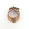 Bague bague de harem, fin XIXè, or et pierres fines 58 Facettes 57