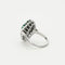 Bague 55 Bague marquise or gris émeraudes et diamants 58 Facettes GU41