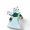 Bague 53 Bague émeraude diamants 58 Facettes